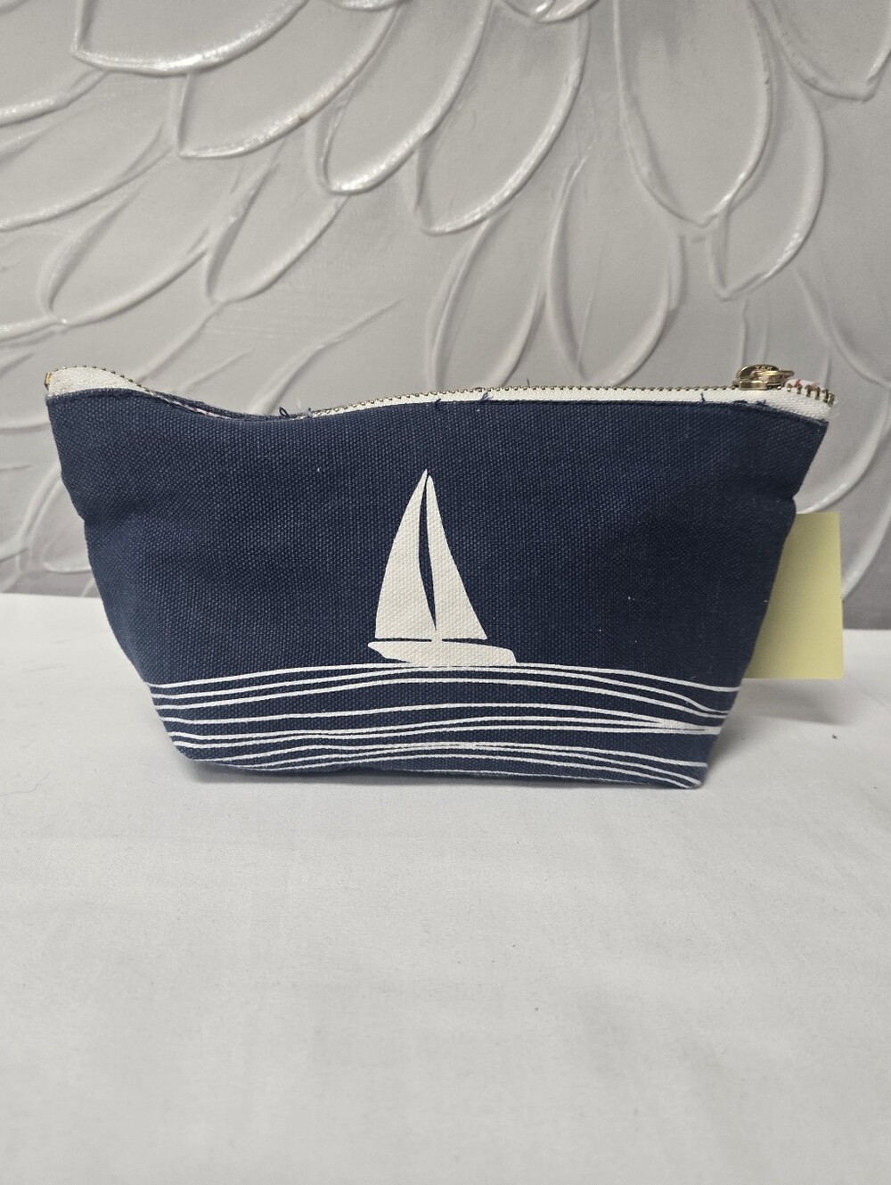 Rock Flower Paper Sailboat Pouch